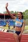 Jessica Ennis-Hill  after the 100 metres hurdles, Sainsbury's British Champs, Alexander Stadium, Birmingham. Photo: David T. Hewitson/Sprts for All Pics